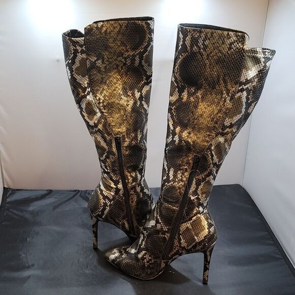 BRAND NEW ALDO SOPHIALAAN KNEE-HIGH STILETTO HEEL BOOT G1 - Picture 3 of 16